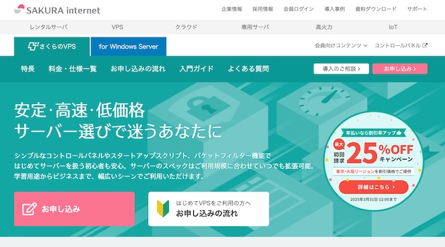 さくらのVPS