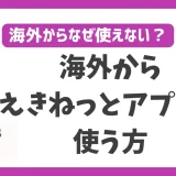 海外からえきねっとアプリを使う方法！VPNを使えば何処に居ても使える